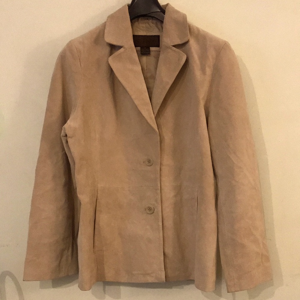 Siena Leather Suede Jacket Sz 12
